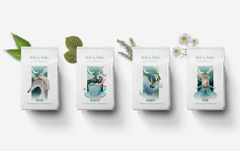 herbal tea packaging