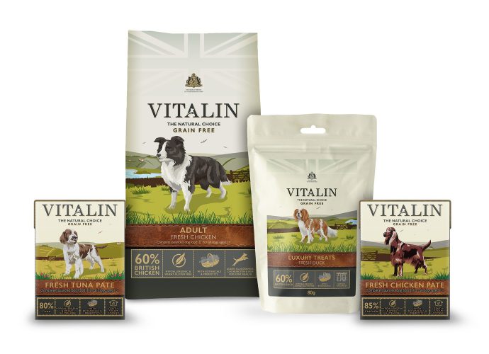 vitalin grain free dog food